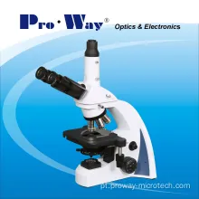 Microscópio biológico trinocular 40x-1000x